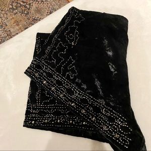 🍾 NWOT Suede Beaded Black Shorts From U.O.